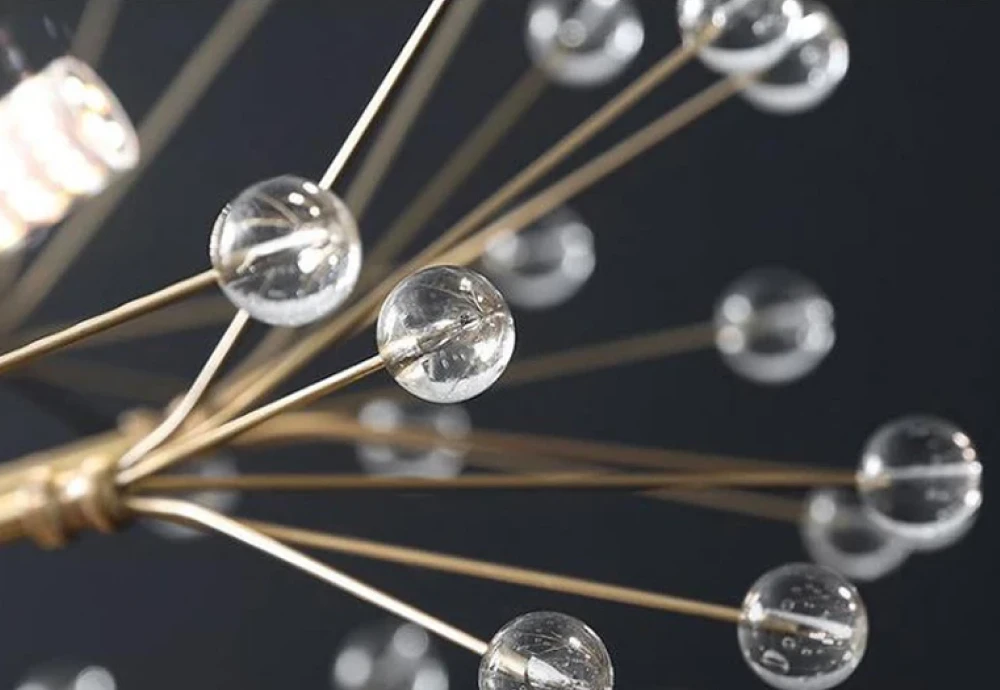 vintage chandelier with crystals