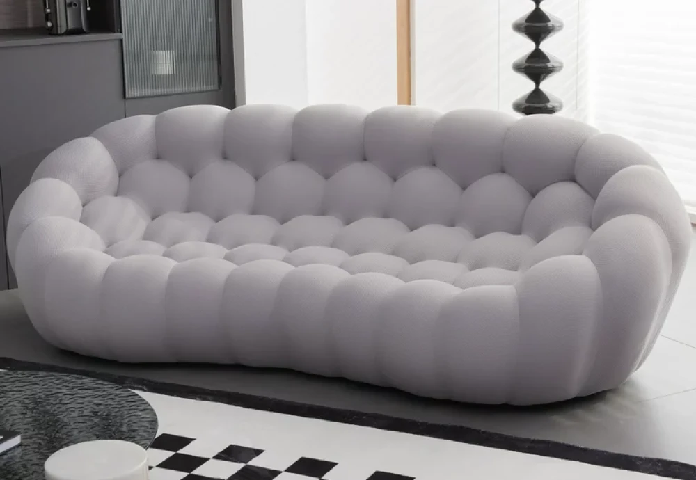 bubble sofa blue